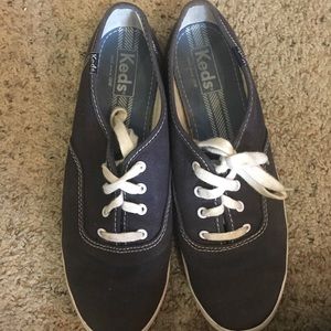 Navy Keds sneakers